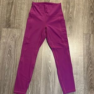 EUC Align Leggings with Pockets